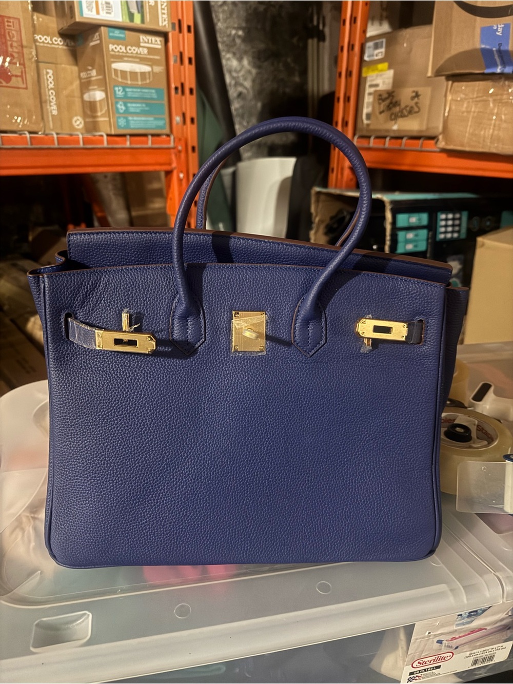 Blue Purse